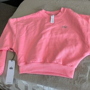 ALO Yoga Pink Sweater